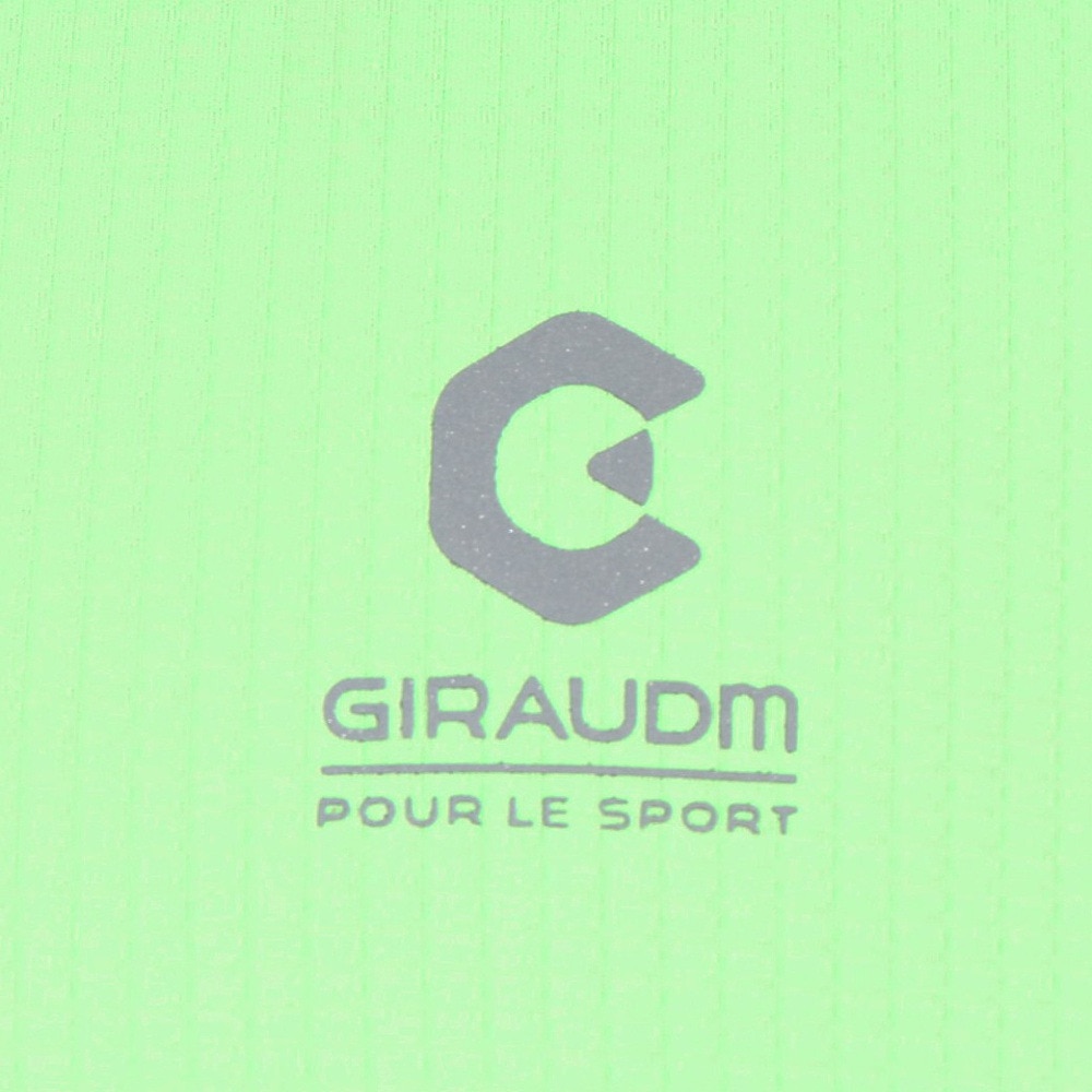 ジローム（GIRAUDM）（メンズ）ワッフルメッシュ半袖Tシャツ CT4S0092-TR863-GRGC GRN