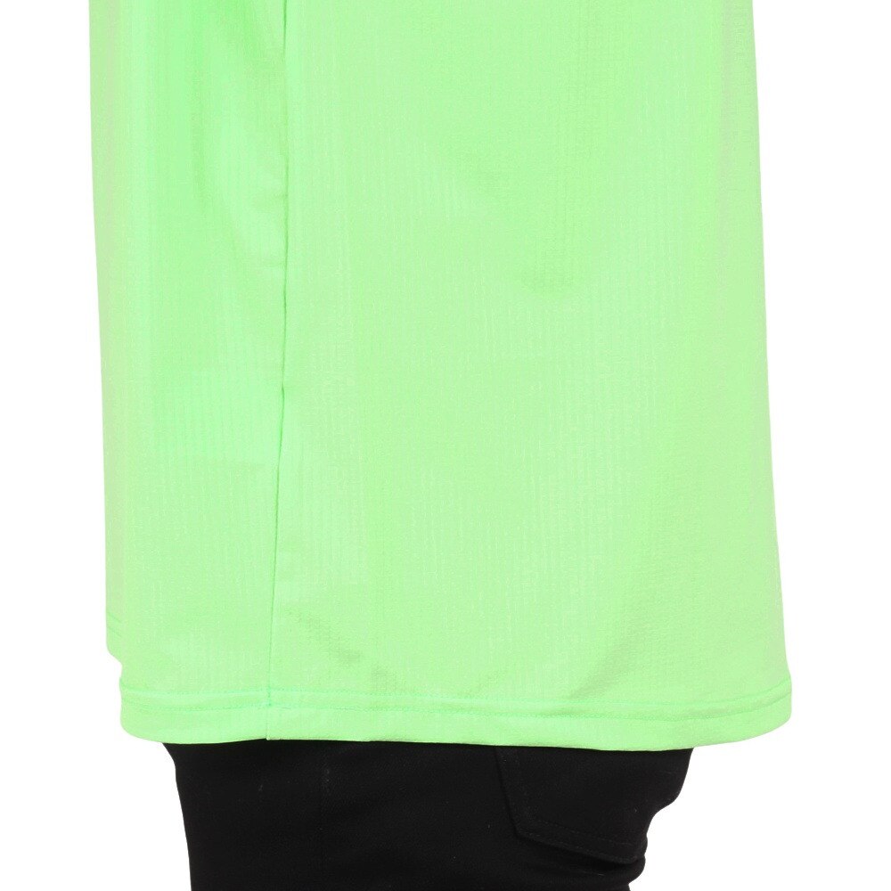 ジローム（GIRAUDM）（メンズ）ワッフルメッシュ半袖Tシャツ CT4S0092-TR863-GRGC GRN