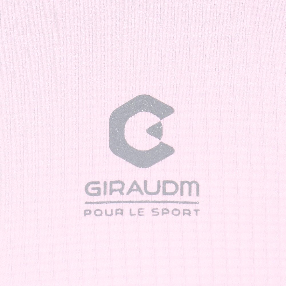 ジローム（GIRAUDM）（メンズ）ワッフルメッシュ半袖Tシャツ CT4S0092-TR863-GRGC PNK