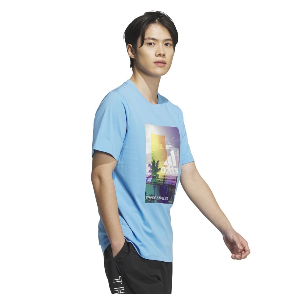 アディダス（adidas）（メンズ）PALM TREE 半袖Tシャツ KUE39-IT0904