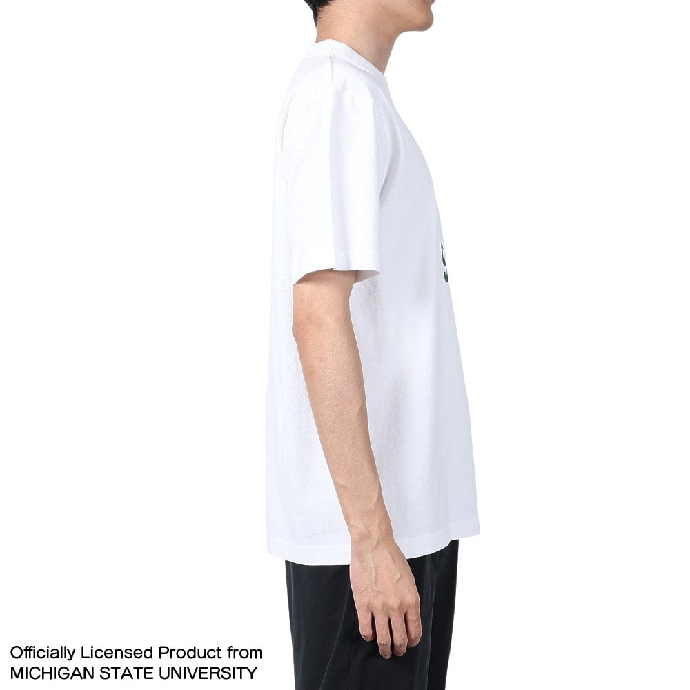 チャンピオン-ヘリテイジ（CHAMPION-HERITAGE）（メンズ）USA ティーテンイレブン MSU Tシャツ 半袖 C5-Z305 010