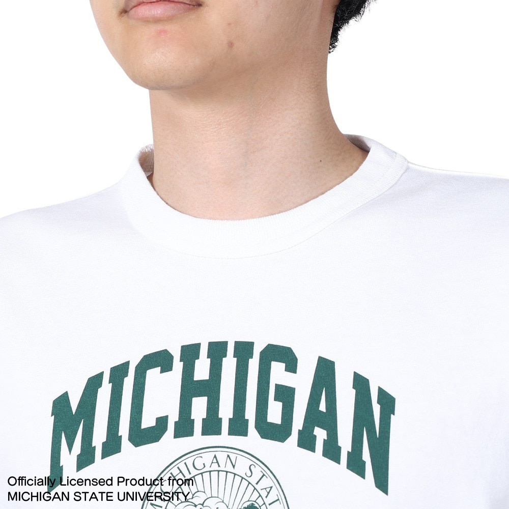 チャンピオン-ヘリテイジ（CHAMPION-HERITAGE）（メンズ）USA ティーテンイレブン MSU Tシャツ 半袖 C5-Z305 010