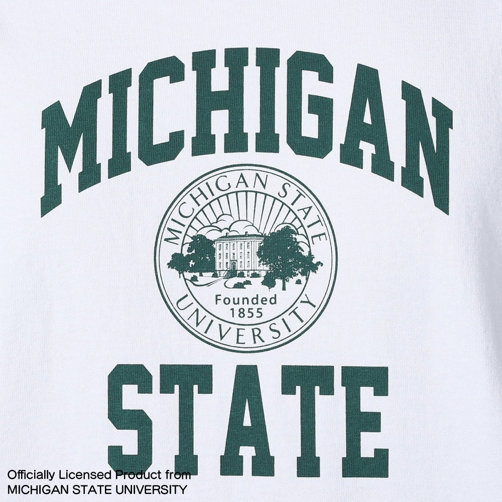 チャンピオン-ヘリテイジ（CHAMPION-HERITAGE）（メンズ）USA ティーテンイレブン MSU Tシャツ 半袖 C5-Z305 010