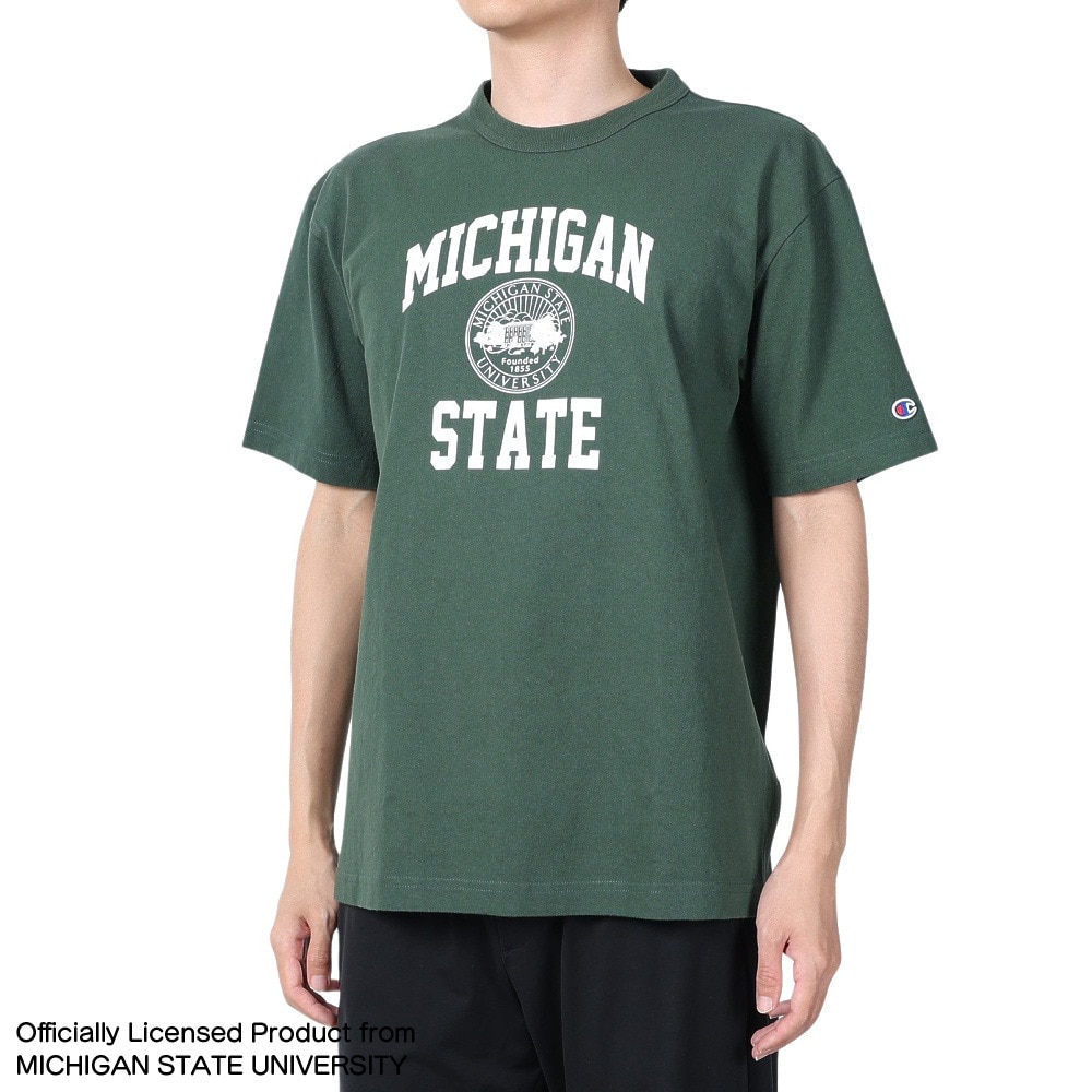 チャンピオン-ヘリテイジ（CHAMPION-HERITAGE）（メンズ）USA ティーテンイレブン MSU Tシャツ 半袖 C5-Z305 542