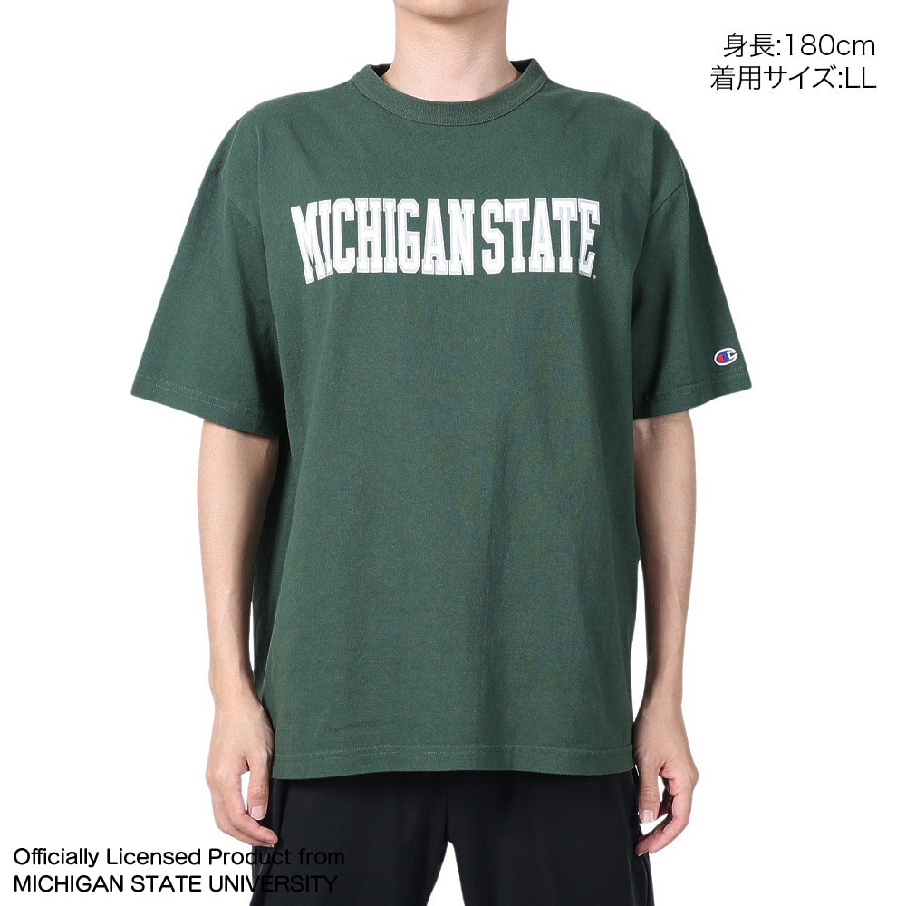 チャンピオン-ヘリテイジ（CHAMPION-HERITAGE）（メンズ）USA ティーテンイレブン MSU Tシャツ 半袖 C5-Z305 560