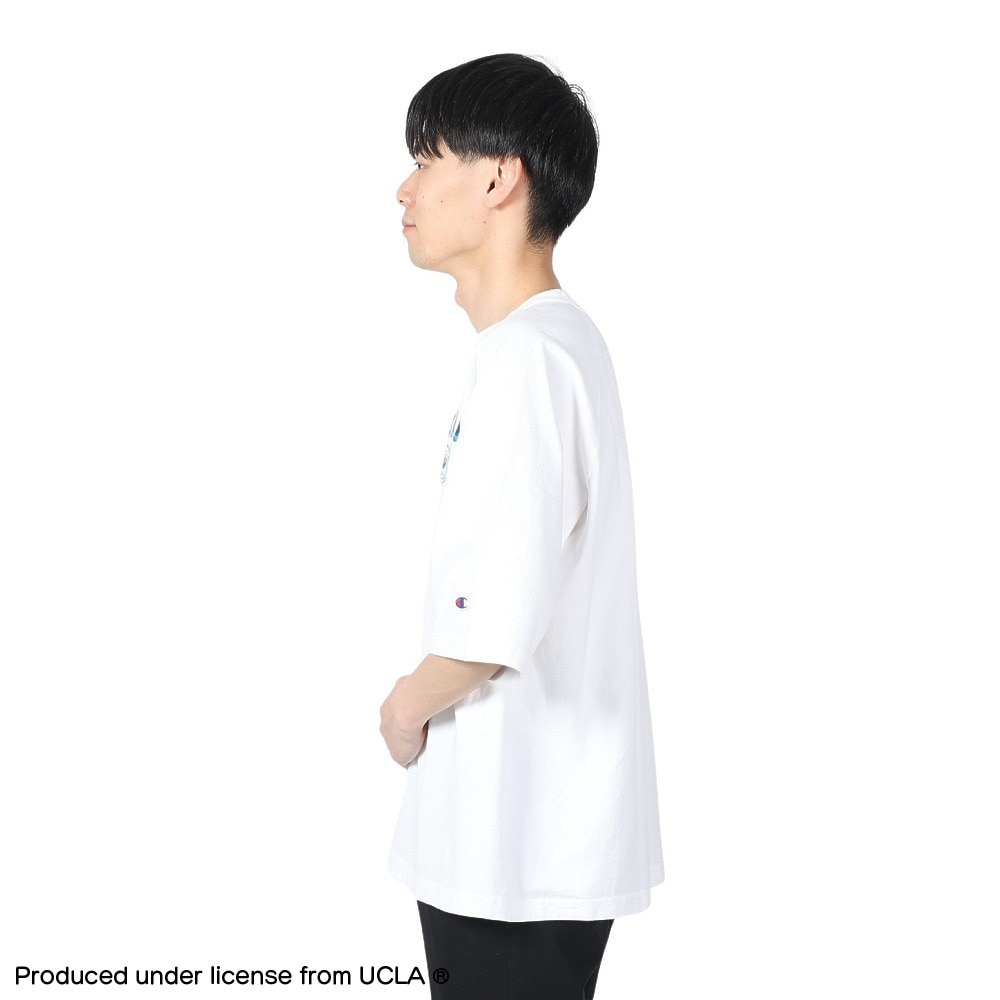 チャンピオン-ヘリテイジ（CHAMPION-HERITAGE）（メンズ）USA ティーテンイレブン カレッジ グラフィック ラグラン 半袖Tシャツ C5-Z307 010