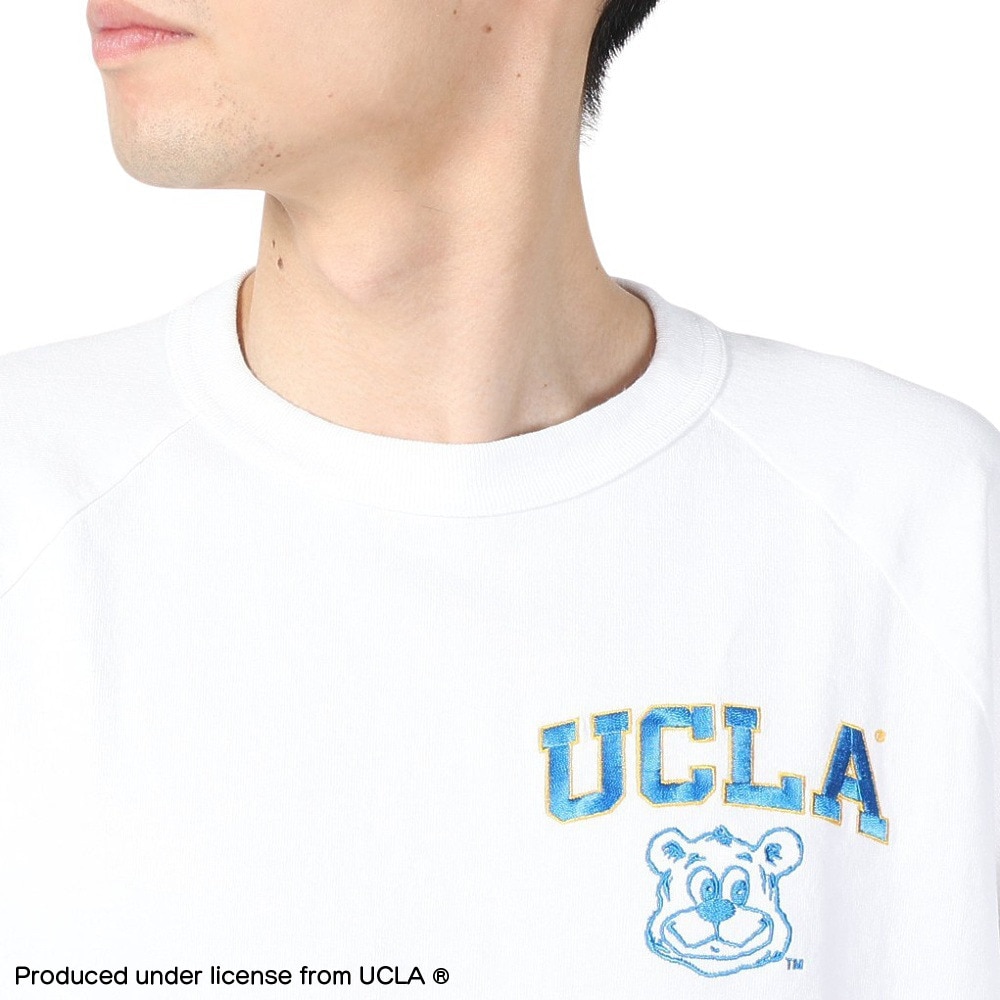 チャンピオン-ヘリテイジ（CHAMPION-HERITAGE）（メンズ）USA ティーテンイレブン カレッジ グラフィック ラグラン 半袖Tシャツ C5-Z307 010