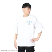 (メンズ)USA ティーテンイレブン カレッジ グラフィック ラグラン 半袖Tシャツ C5-Z307 010