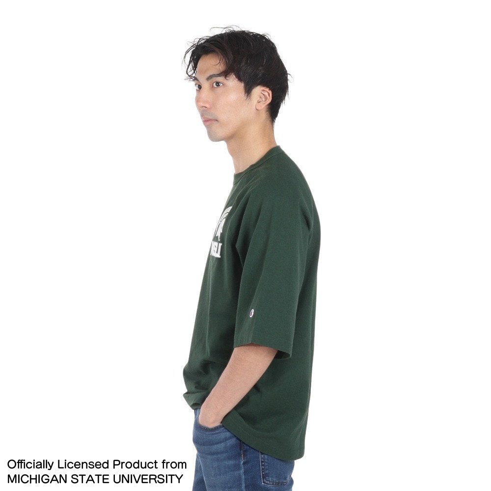 チャンピオン-ヘリテイジ（CHAMPION-HERITAGE）（メンズ）USA ティーテンイレブン カレッジ グラフィック ラグラン 半袖Tシャツ C5-Z307 560