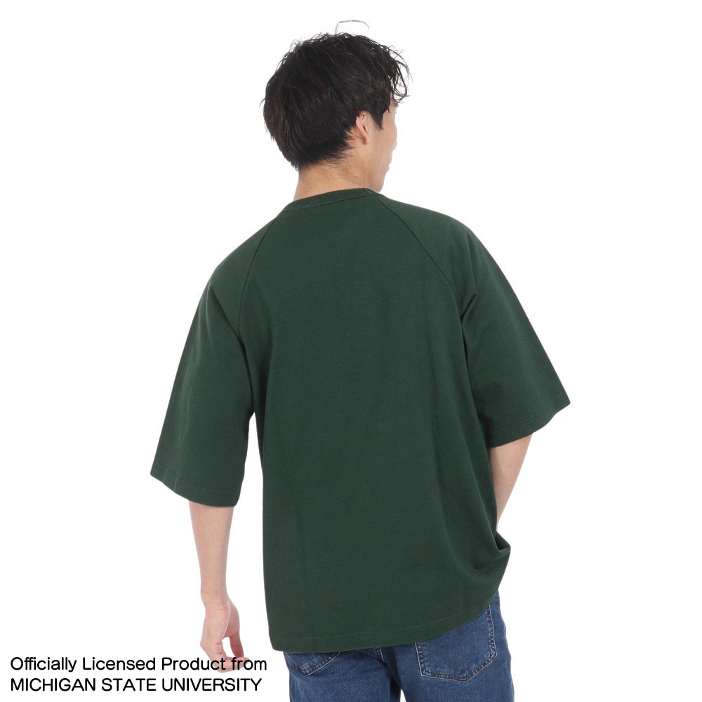 チャンピオン-ヘリテイジ（CHAMPION-HERITAGE）（メンズ）USA ティーテンイレブン カレッジ グラフィック ラグラン 半袖Tシャツ C5-Z307 560