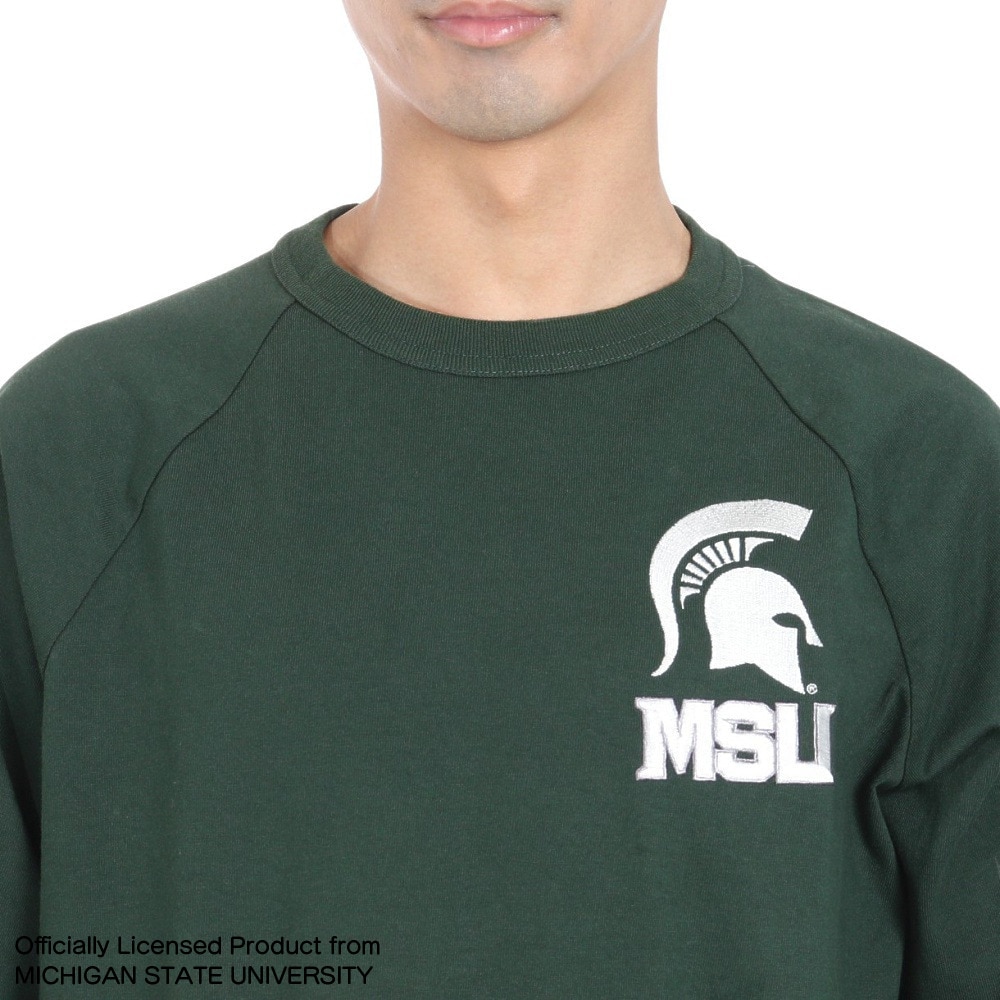 チャンピオン-ヘリテイジ（CHAMPION-HERITAGE）（メンズ）USA ティーテンイレブン カレッジ グラフィック ラグラン 半袖Tシャツ C5-Z307 560