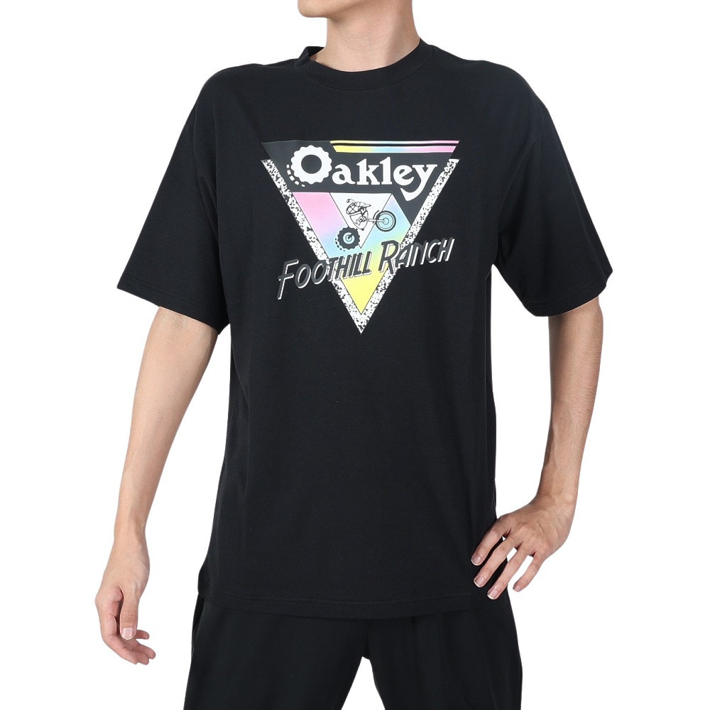オークリー（OAKLEY）（メンズ）En New Retro Tee Triangle 1.0 Tシャツ FOA406340-02E