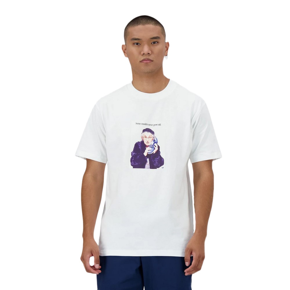 ニューバランス（new balance）（メンズ）Athletics Models Never Age リラックス 半袖Tシャツ MT41548WT