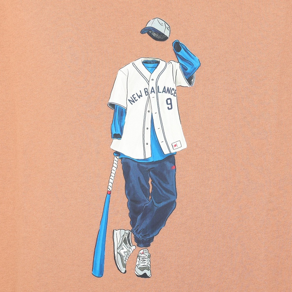 ニューバランス（new balance）（メンズ）Athletics Baseball Style リラックス 半袖Tシャツ MT41577WUT