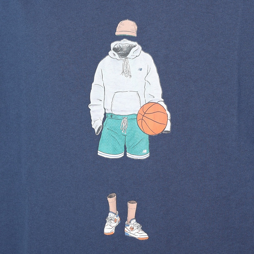 ニューバランス（new balance）（メンズ）Athletics Basketball Style リラックス 半袖Tシャツ MT41578NNY