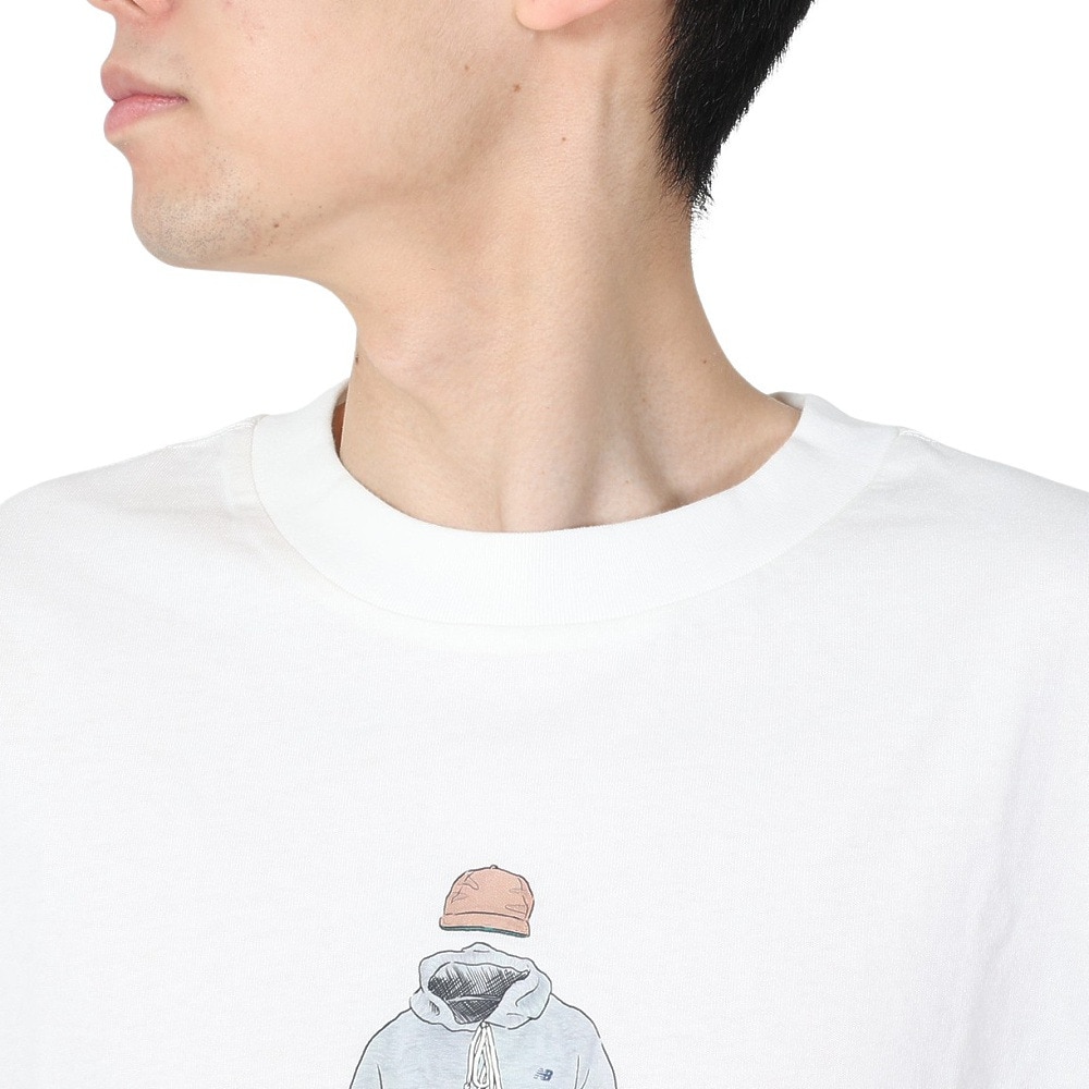 ニューバランス（new balance）（メンズ）Athletics Basketball Style リラックス 半袖Tシャツ MT41578SST