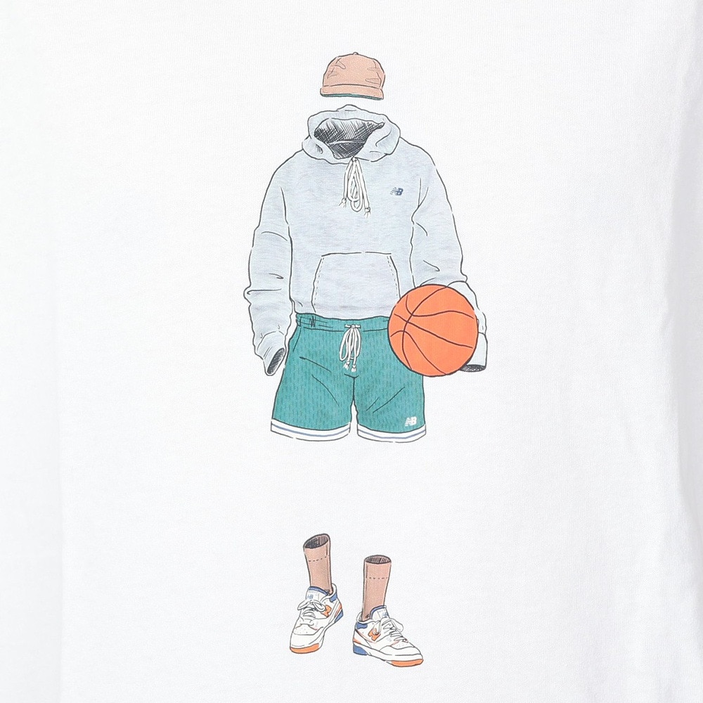 ニューバランス（new balance）（メンズ）Athletics Basketball Style リラックス 半袖Tシャツ MT41578SST