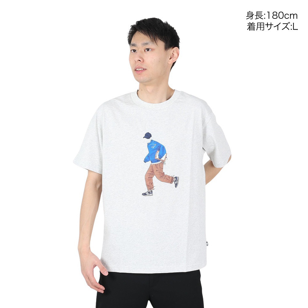 ニューバランス（new balance）（メンズ、レディース）Athletics Sport Style リラックス 半袖Tシャツ MT41579AHH