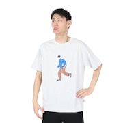 (メンズ、レディース)Athletics Sport Style リラックス 半袖Tシャツ MT41579AHH