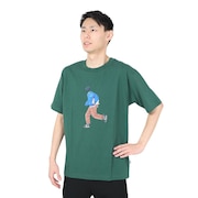 (メンズ、レディース)Athletics Sport Style リラックス 半袖Tシャツ MT41579NWG