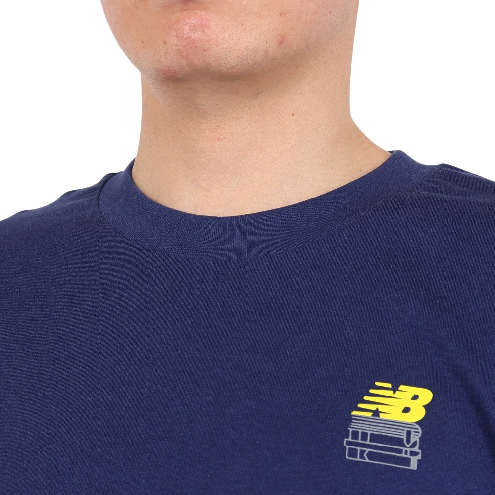 ニューバランス（new balance）（メンズ）Bookshelf 半袖Tシャツ MT41586NNY
