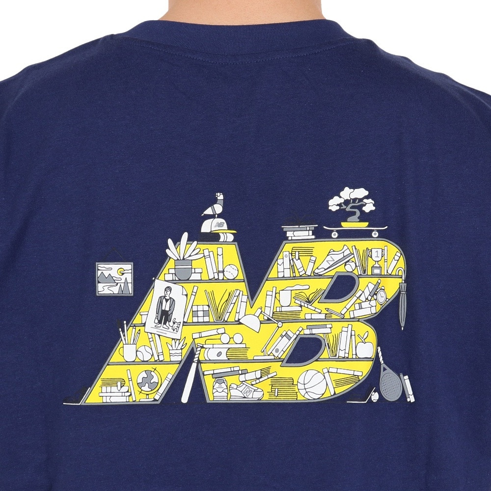 ニューバランス（new balance）（メンズ）Bookshelf 半袖Tシャツ MT41586NNY