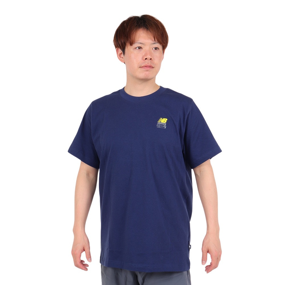 ニューバランス（new balance）（メンズ）Bookshelf 半袖Tシャツ MT41586NNY