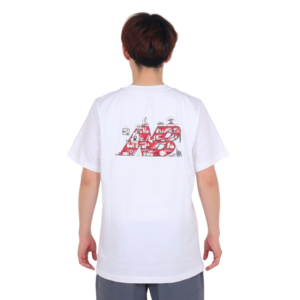 ニューバランス（new balance）（メンズ）New Balance Bookshelf ショートスリーブTシャツ MT41586WT