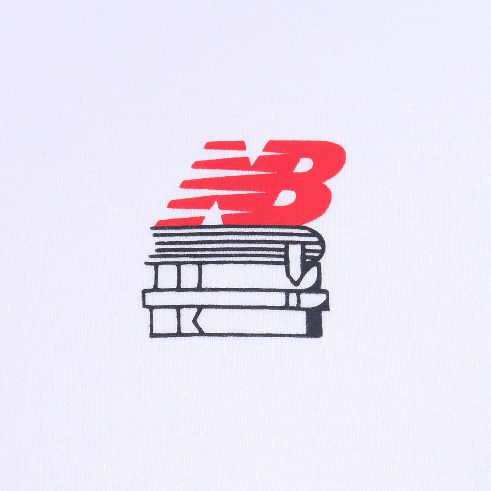 ニューバランス（new balance）（メンズ）New Balance Bookshelf ショートスリーブTシャツ MT41586WT