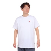 (メンズ)New Balance Bookshelf ショートスリーブTシャツ MT41586WT