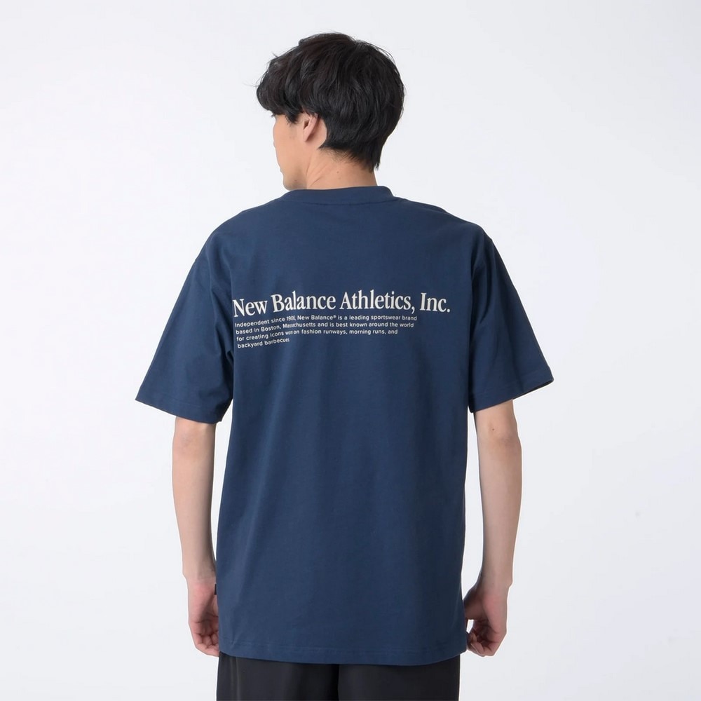 ニューバランス（new balance）（メンズ）Athletics Flocked リラックス 半袖Tシャツ MT41588NNY