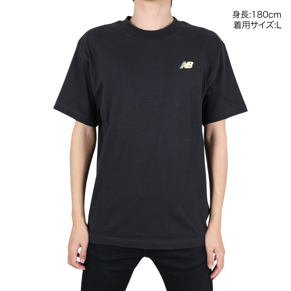 ニューバランス（new balance）（メンズ）Runners 半袖Tシャツ MT41590BK