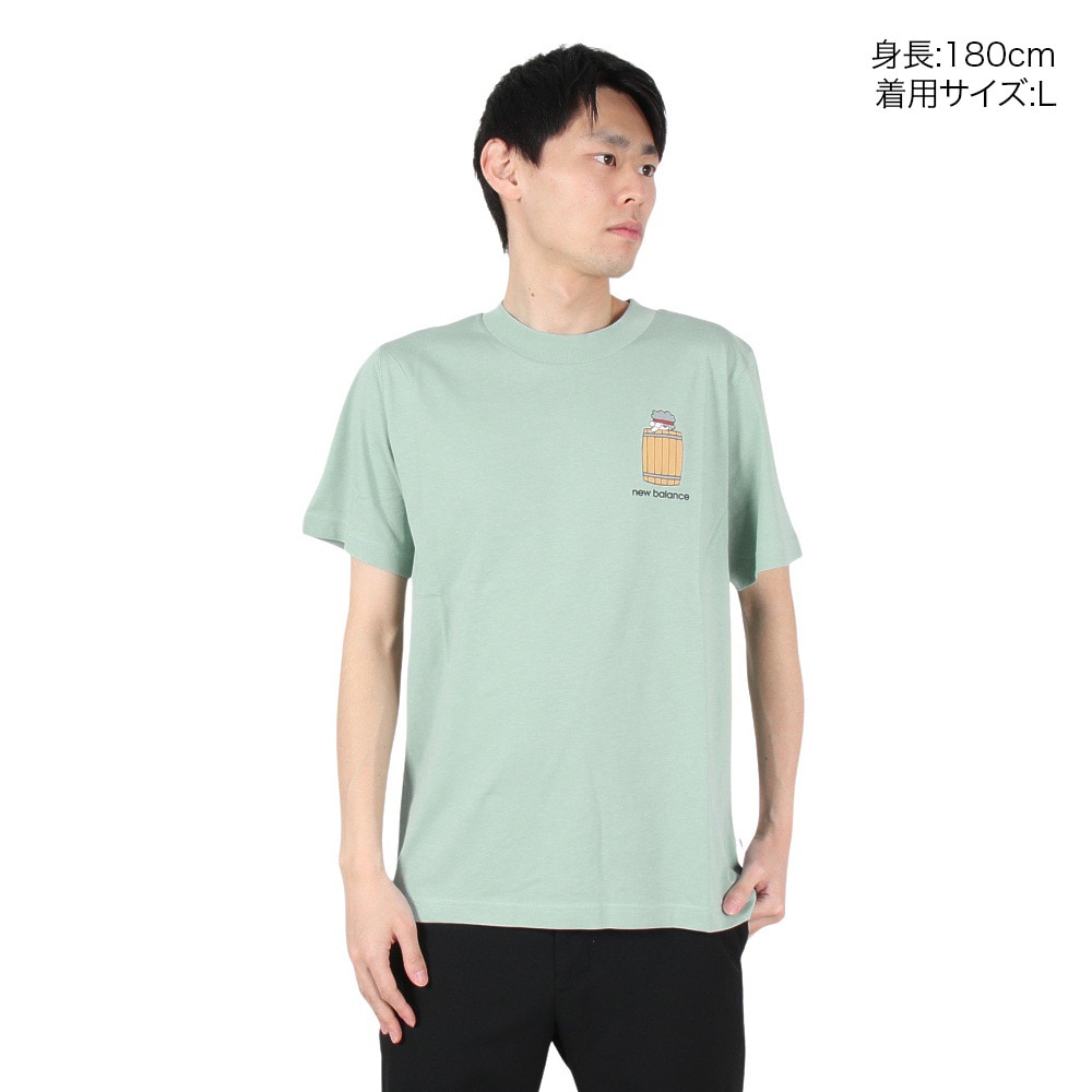 ニューバランス（new balance）（メンズ）Barrel Runner 半袖Tシャツ MT41596SAM