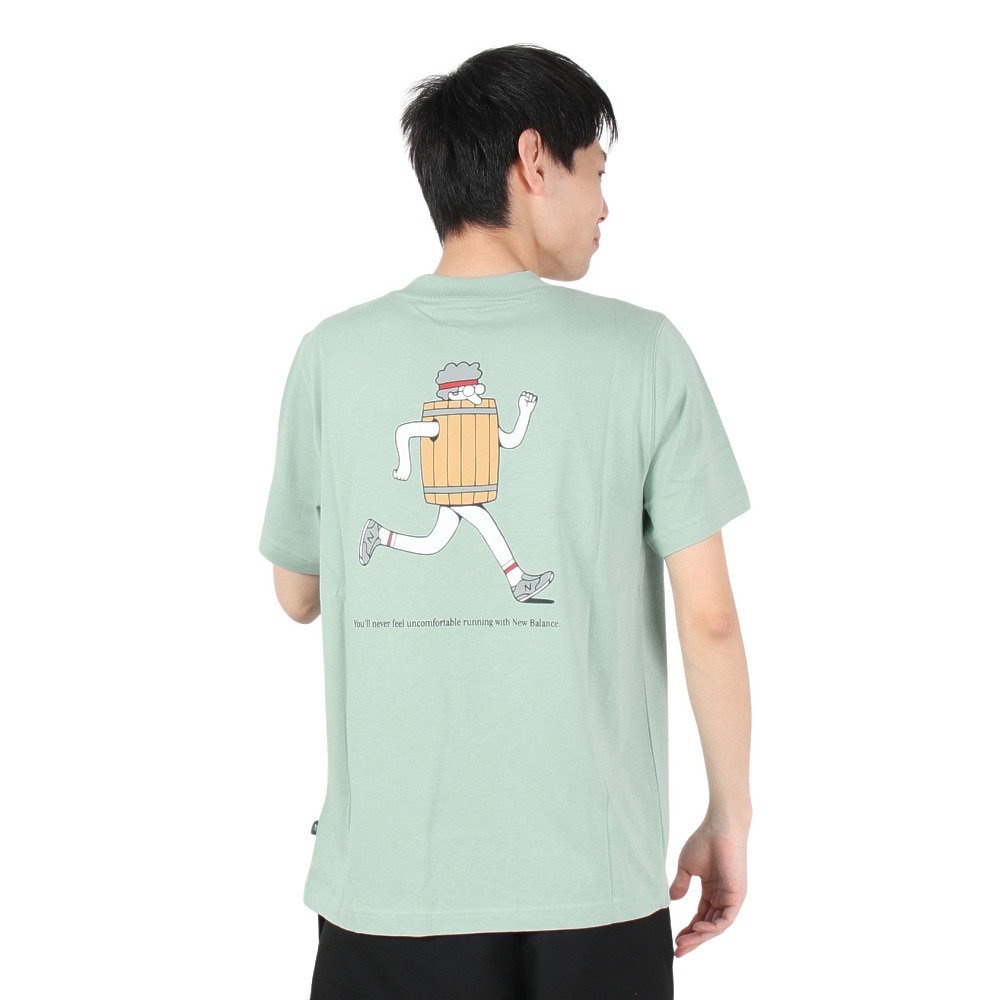 ニューバランス（new balance）（メンズ）Barrel Runner 半袖Tシャツ MT41596SAM