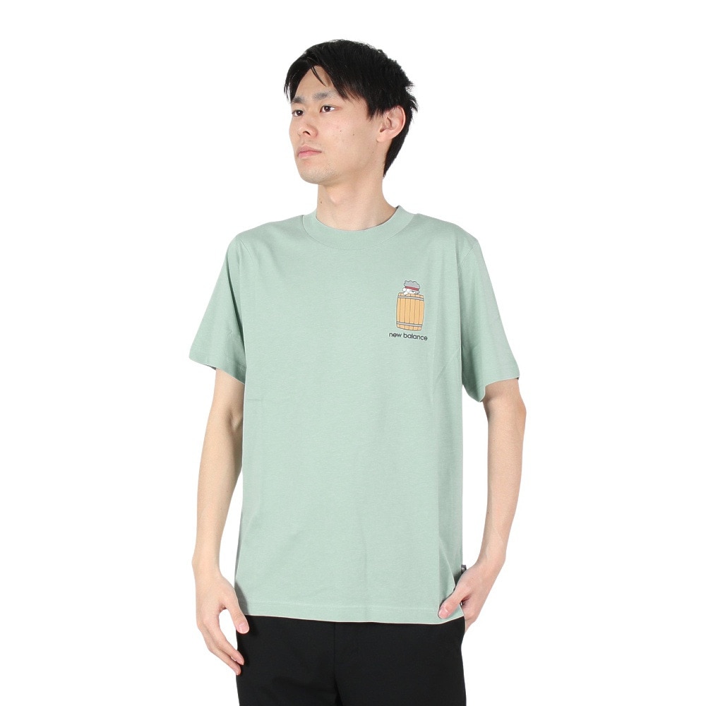 ニューバランス（new balance）（メンズ）Barrel Runner 半袖Tシャツ MT41596SAM