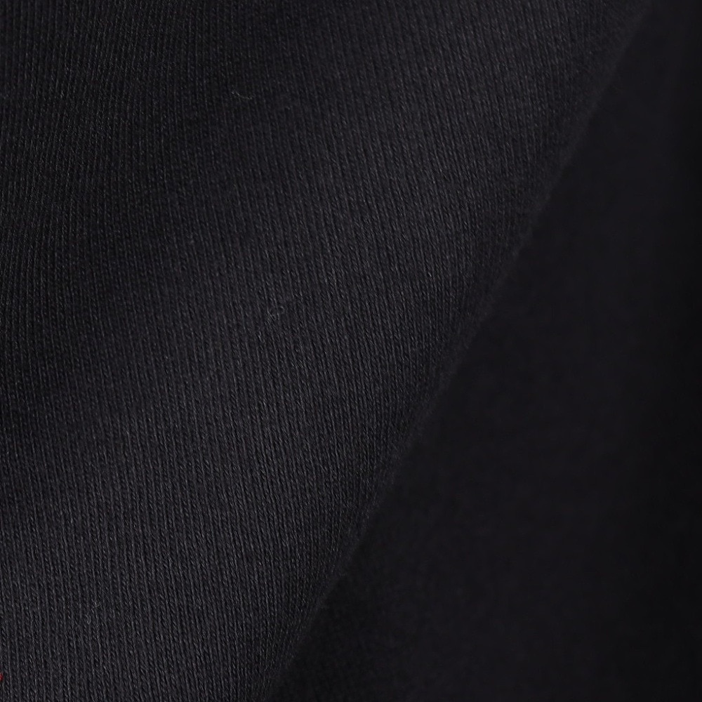 バクタ（BUKTA）（メンズ）襟ライン ロゴ刺繍 半袖Tシャツ BU2345805:19:BLACK