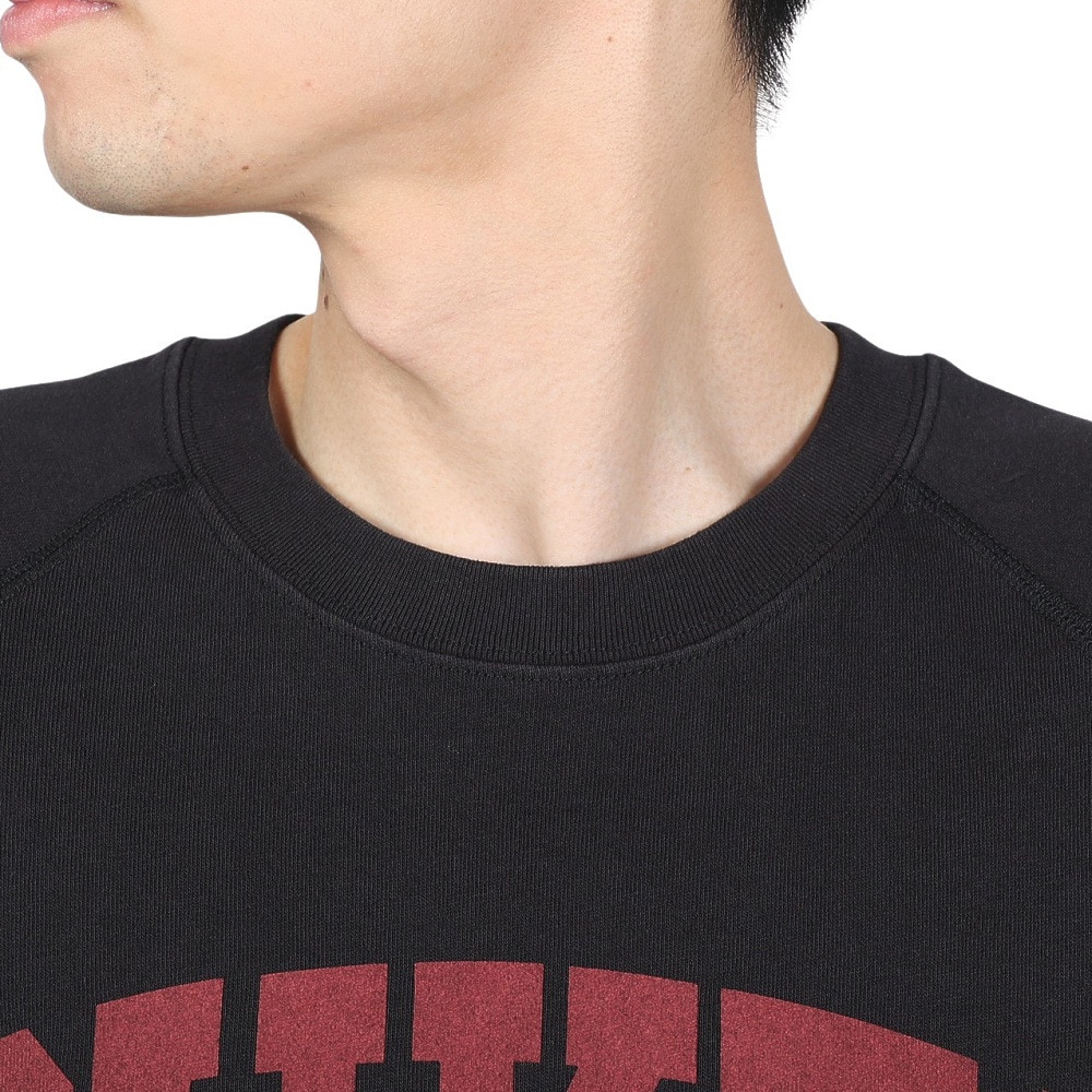 バクタ（BUKTA）（メンズ）裾リブミニ裏毛 半袖Ｔシャツ BU2345806 19 BLACK