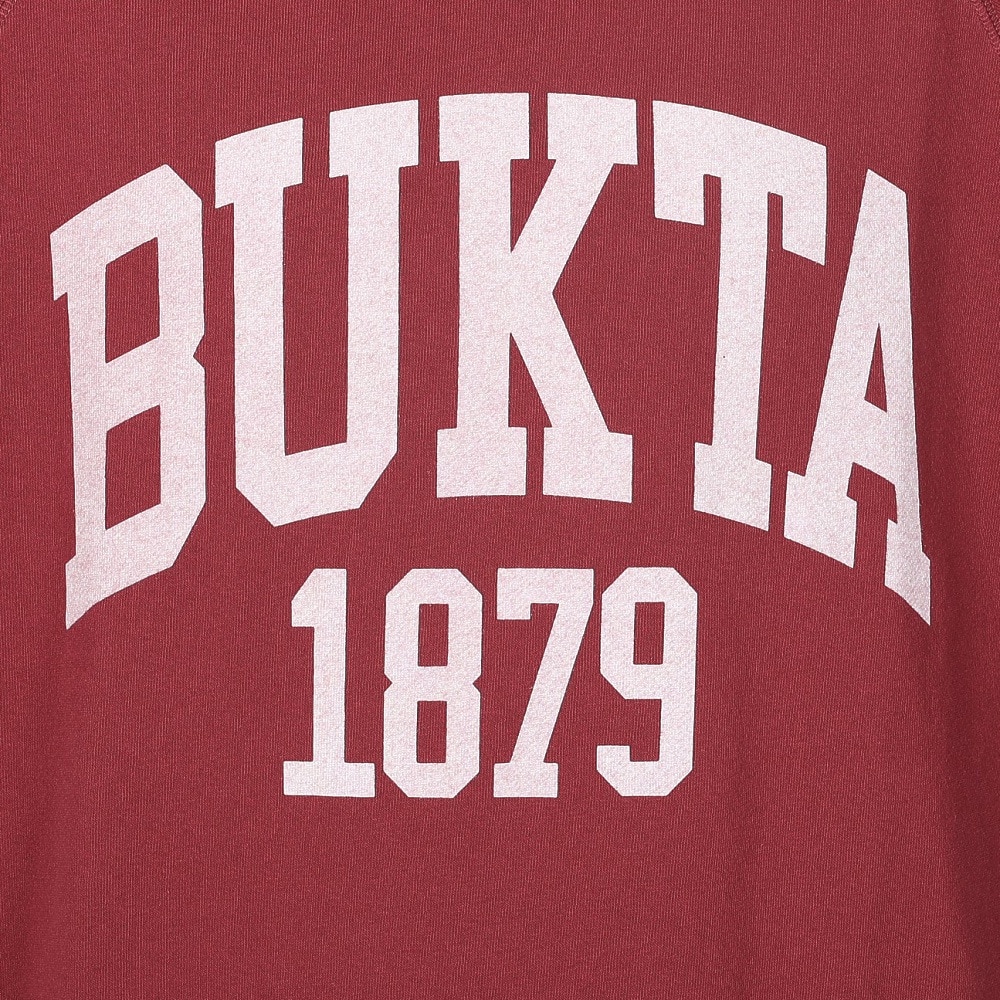 バクタ（BUKTA）（メンズ）裾リブミニ裏毛 半袖Tシャツ BU2345806:39:WINE