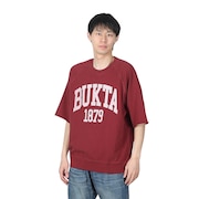 バクタ（BUKTA）（メンズ）裾リブミニ裏毛 半袖Tシャツ BU2345806:39:WINE