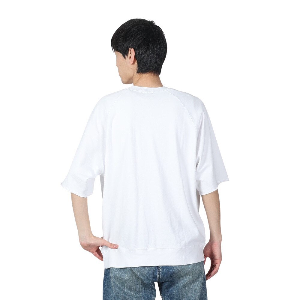 バクタ（BUKTA）（メンズ）裾リブミニ裏毛 半袖Tシャツ BU2345806:5:OFF