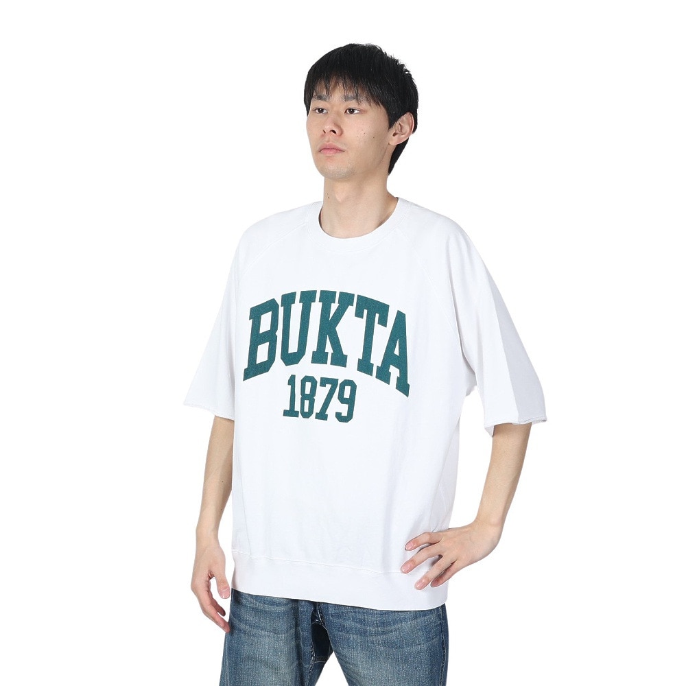 バクタ（BUKTA）（メンズ）裾リブミニ裏毛 半袖Tシャツ BU2345806:5:OFF