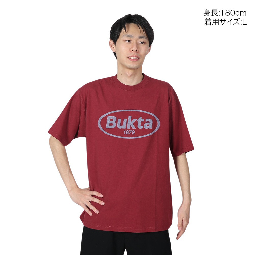 バクタ（BUKTA）（メンズ）PT 半袖Tシャツ BU2345808 39 WINE