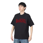 バクタ（BUKTA）（メンズ）プリント 半袖Tシャツ BU2345809:19:BLACK