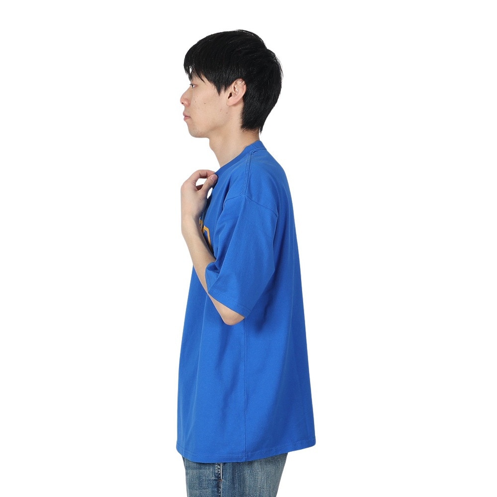 バクタ（BUKTA）（メンズ）プリント 半袖Tシャツ BU2345809:74:BLUE