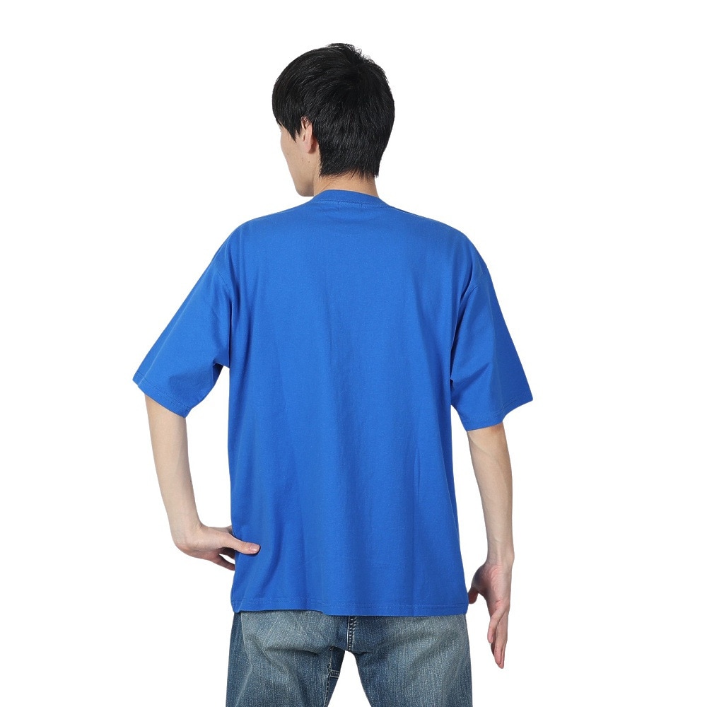 バクタ（BUKTA）（メンズ）プリント 半袖Tシャツ BU2345809:74:BLUE