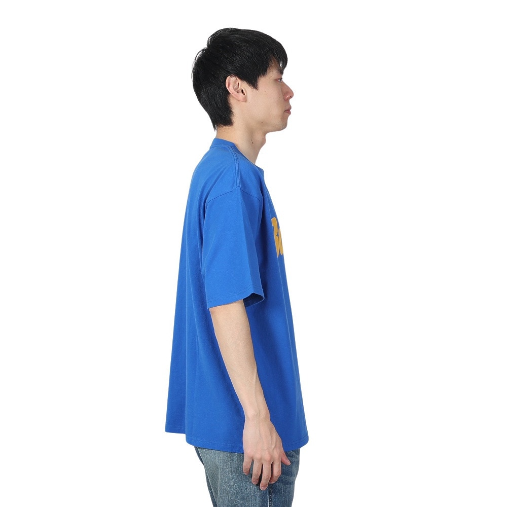 バクタ（BUKTA）（メンズ）プリント 半袖Tシャツ BU2345809:74:BLUE