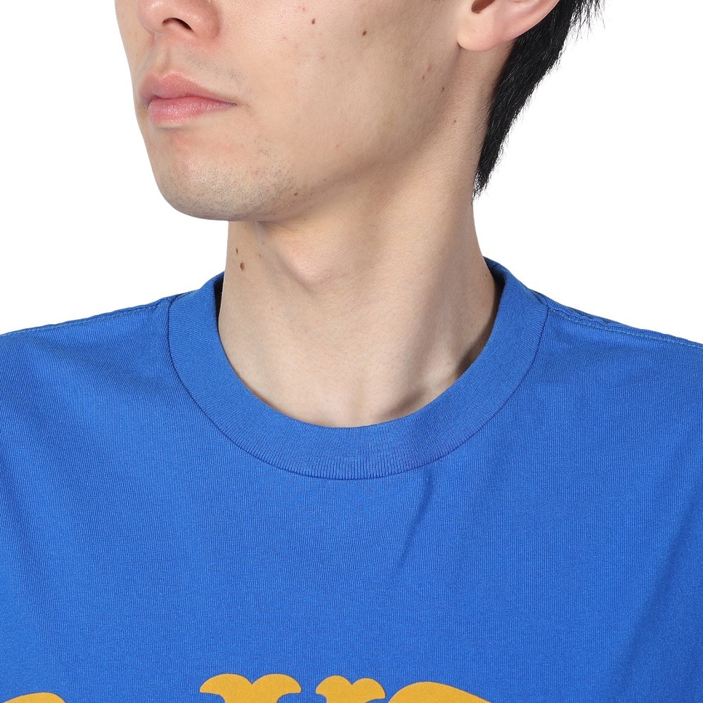 バクタ（BUKTA）（メンズ）プリント 半袖Tシャツ BU2345809:74:BLUE