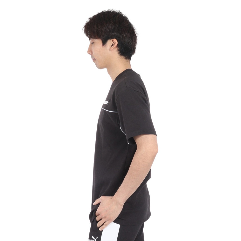 プーマ（PUMA）（メンズ）CORE HERITAGE MX グラフィック 半袖Tシャツ 680669 01 BLK