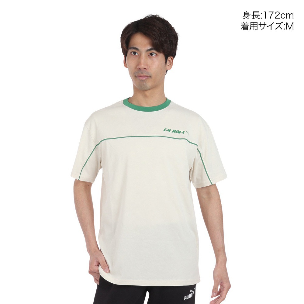 プーマ（PUMA）（メンズ）CORE HERITAGE MX グラフィック 半袖Tシャツ 680669 87 BEG