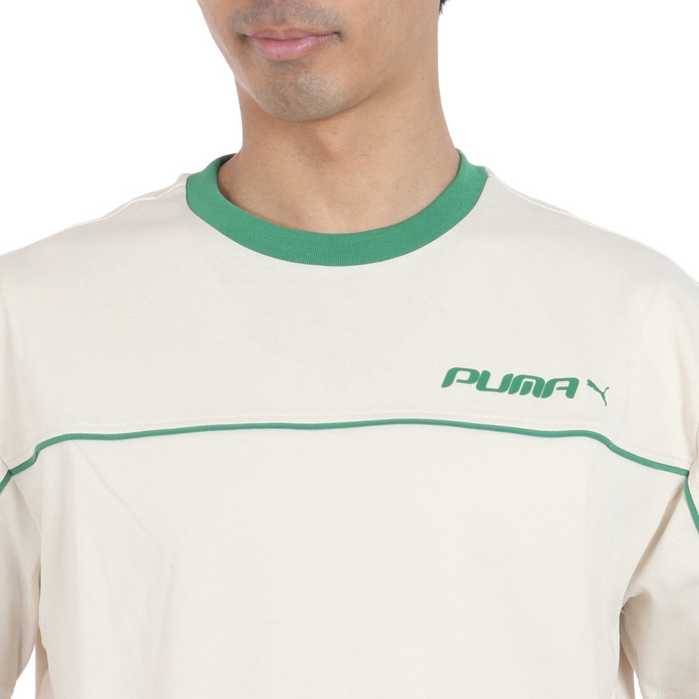 プーマ（PUMA）（メンズ）CORE HERITAGE MX グラフィック 半袖Tシャツ 680669 87 BEG